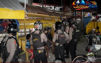 Patroli Perintis Presisi Sat Samapta Polres Tana Toraja, Humanis Jaga Kamtibmas Malam Hari